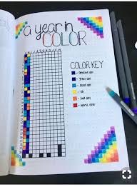 A Year In Colour Bullet Journal Ideas Pages Bullet Journal Writing Bullet Journal Mood