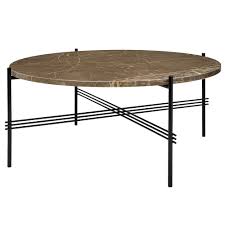 Accent your living room with a coffee, console, sofa or end table. Ts Round Coffee Table Medium Brown Marble Black Rouse Home