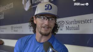 After being recalled from Oklahoma City yesterday, James Outman chats with  Kirsten Watson ahead of the #Dodgers matchup in Milwaukee with the Brewers,  as he makes his 2nd straight start in CF. ...