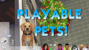 Activate the custom content option from the game menu and the script mods. Playable Pets Mod The Sims 4 Cats Dogs Youtube