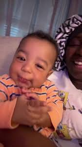 He Tryna Tun From The Filter 😂😂#lipfilter #6months #sixmonths #babyboy