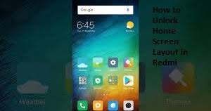 Home screen navigation bar quick switch notification panel and status bar screen lock and unlock go back to basics with simple mode home screen management How To Unlock Home Screen Layout In Redmi