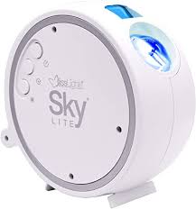 Blisslights Sky Lite Laser Star Projector With Led Nebula Galaxy For Room Decor Home Theater Lighting Or Bedroom Night Light Mood Ambiance Blue Cobalt Amazon Com