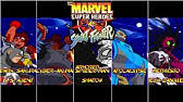 Complete the game once, then highlight survival mode and hold either the l or r button to open mech gouki now! Marvel Super Heroes Vs Street Fighter Hidden Character Norimaro Mame Arcade Emulator Youtube