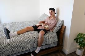 These neutral summer basics are a fashionable foundation for any outfit. 23 Stylish Men Dress In Their Favourite Outfits At Home For Fashion Week British Gq