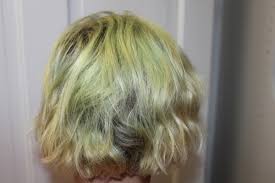 This helps it absorb less my hair turned green when i t tried going from ultra light blonde to golden blonde my roots turned golden blonde but the rest of my hair turned green how. How To Fix Your Hair When It Turns Green And You Re 300 Miles Away From Your Colorist Fashionista
