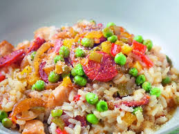 Risotto Au Poulet Et Chorizo Recette Risotto Poulet Recette Risotto Recettes De Cuisine