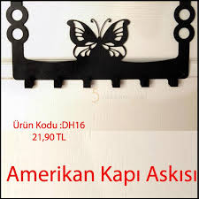 Kelebek Kapi Askisi 5 Tasarim Ev Dekorasyonu Ve Aksesuarlari Kelebekler Tasarim Evler Tasarim