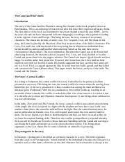 This parable shows us the other side of friendship. Literature71 Docx The Camel And His Friends Introduction The Story Of The Camel And His Friends Is Among Five Chapters In The Book Popular Known As Course Hero