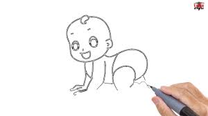 Who is the owner of the baby outline? How To Draw A Baby Easy Step By Step Drawing Tutorials For Kids Ucidraw Youtube