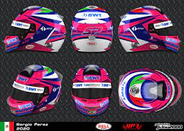 Sergio pérez was born on january 26, 1990 in guadalajara, jalisco, mexico as sergio pérez mendoza. 3d Racing Helmets Sergio Perez Helmet 2020 Download