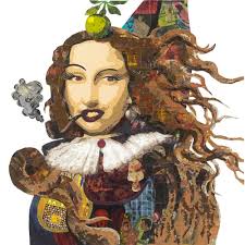 Colorful and Intricate Paper Collages by Kristi Abbott I Artsy Shark