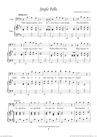 Easy Cello Christmas Sheet Music Songs Printable Pdf