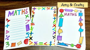 Maths Border Border Design On Paper Easy Border For