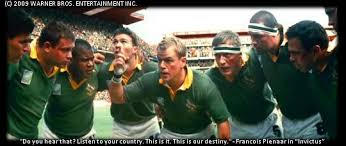 Nelson mandela and the game that made a nation about the events in south africa before and during the 1995 rugby world cup. Matt Damon Francois Pienaar Invictus Up Close Personal Rugby Union Global Digital Rugby Lifestyle Magazine Rugbyunplugged Com