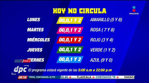 Así las cosas, el 2 de mayo pasado se publicó en el periódico oficial del estado (poe) el acuerdo por el que se aplica de manera temporal y a partir de hoy el programa hoy no circula en hidalgo con el. El Hoy No Circula Es Para Todos Los Hologramas En La Contingencia De Pisa Y Corre Youtube