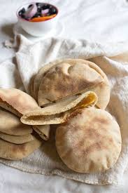 Or until puffed and golden. Pita Breads Pita Bread Recipe Whole Wheat Pita Bread Pita Bread