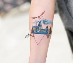 This tattoo, done at tattoo crew london, isn't something that everyone might notice. Harry Potter Tattoo World Tattoo Gallery