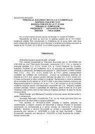 Dosare procese si exemple din jurisprudenta romaneasca(hotarari judecatoresti, spete, decizii) publicate de instanta de judecata curtea de apel bucurești. Sentinta 13732 Dosar 5079