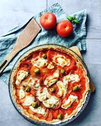 Tarte Thon Tomate Burrata Fourneaux Et Fourchettes Recette Tarte Thon Tomate Recette Tarte Au Thon Recette Avec Burrata