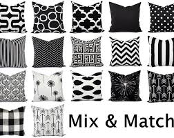 Black And White Striped Pillow Shams Black And White Pillow Covers Black Pillows White Pillows In 2020 Black Pillow Covers Black Pillows Black Accent Pillow