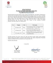 Libur selasa 10 agustus 2021 (tahun baru islam 1443) digeser menjadi rabu 11 agustus 2021. Update Hari Bursa Libur Tahun Baru Hijriah Pada Rabu 11 Agustus 2021 Market Bisnis Com