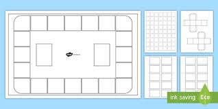 Create your own game board. Blank Board Game Template Printable Classroom Games