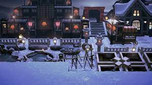 りんすけ on instagram 久々の投稿 今回は草津温泉街作ってみました 3階建てで鳥居も見えるようにしてます 後は白い柵をベンチにしたりラタンランプ置いたり あつ森和風 あつ森和風エリア あつ森 あつまれどうぶつの森 マイデザイン 温 鳥居