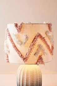 Textured Zahra Lamp Shade Lampshade Makeover Boho Lamp Diy Lamp Shade