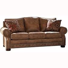 A country state of mind. Made In Usa Rancho Rustic Brown Buckskin Fabric Sofa Bed 37 X 86 X 40 Overstock 27415218