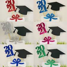 Check out the variety of #graduation cap designs from graduates all around the world!. 2021 Graduation Decorations Graduation Centerpiece Sticks Etsy In 2021 Graduation Party Decor Graduation Decorations Grad Party Centerpieces