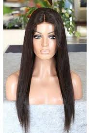 The middle part hairstyle helps to bring out and highlight the strong facial features. Middle Part Straight Hair Wig With Closure 16 Inches Price From Jumia In Nigeria Yaoota