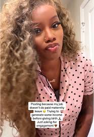 🤎👀 #momsoftiktok #pregnancy #maternityleave #syntheticwig #fyp  #momsoftiktok #34weekspregnant