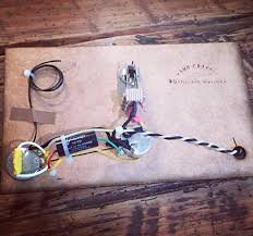 A standard stratocaster setup mated with a typical prs scheme. Rothstein Guitars Prewired Prs Assemblies