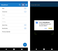 This qr scanner app by joe north supports all types of qr codes there is. Android App Qr Barcode Scanner Checkfront Support