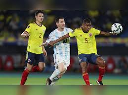 93' tarjeta amarilla nicolás gonzález (argentina) ha sido amonestado con tarjeta. Colombia 2 2 Argentina Borja Levels In 94th Minute As Messi S La Albiceleste Blow Two Goal Lead