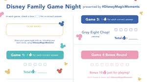And show the boys you know more about bourbon than they think they do.) 111. Disney To Hold Virtual Family Game Night