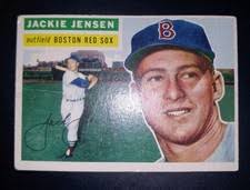 1956 Topps Jackie Jensen Baseball Trading Cards & Accessories for sale