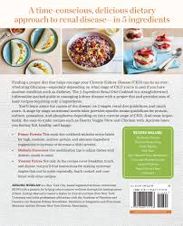 Learn about diabetes and kidney disease, which can lead to chronic kidney failure. 5 Ingredient Renal Diet Cookbook Quick And Easy Recipes For Every Stage Of Kidney Disease Whelan Ms Rdn Cdn Aisling 9781646115198 Amazon Com Books