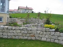 Jura Mauer Objekt Granit Mauersteine Mauerstein Natursteinmauer