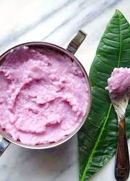 95 Rasavalli Kilangu This Delicious Purple Yam Dish From Jaffna In The Northern Part Of Sri Lanka Is A Popular Breakfast As Well Cuisine Et Boissons Cuisine