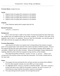 I applied for a 911 dispatch job (county job) and i have to take a lie detector test. Solved Homework 02 Vectors Strings And Masking Functi Chegg Com