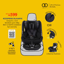 Use the car seat adapter to create a travel system with your kooper. Introducing Our Latest Car Seat Koopers Malaysia Facebook