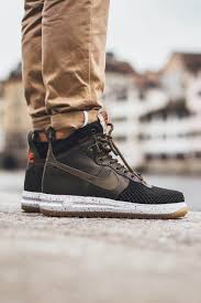 Nike Lunar Force 1 Duckboot Black Crimson Nike Boots Boots Timberland Roll Top Boots