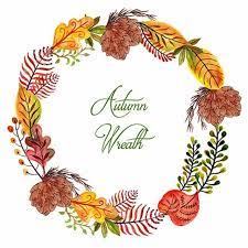 Watercolor Autumn Wreath Autumn Watercolor Color Png And Vector With Transparent Background For Free Download Wreath Watercolor Etsy Digital Art Autumn Wreaths