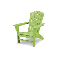 Polywood Grant Park Traditional Curveback Lime Plastic Outdoor Patio Adirondack Chair Ad440li The Home Depot In 2020 Adirondack Chairs Patio Trex Outdoor Furniture Adirondack Chair