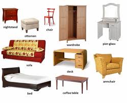 Furniture English Vocabulary Furniture Vocabulary