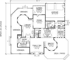 Victorian Style House Plan 5 Beds 5 5 Baths 4898 Sq Ft Plan 320 414 Victorian House Plans House Floor Plans Victorian Homes