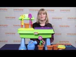 Little tikes play pretend kids backyard barbecue get out 'n' grill bbq toy set. Little Tikes Garden Table From Mga Entertainment Youtube