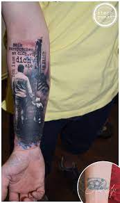 Trash Father And Son Cover Up Tattoo By Stechpunkt Vater Sohn Tattoos Tochter Tattoos Vater Und Sohn